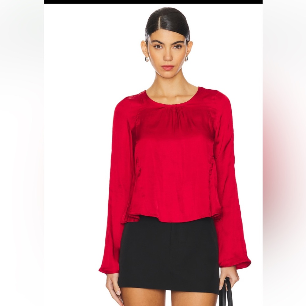 Free people Arabella Blouse in Rubies - Picture 5 of 10